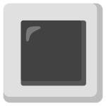 White Square Button