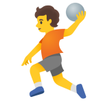 Person Playing Handball