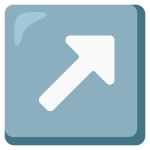 Up-Right Arrow