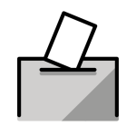 Ballot Box With Ballot