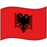 Flag: Albania