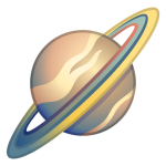 🪐 Ringed Planet Emoji - Meaning, copy & paste | EmojiSymbols.net