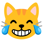 Cat With Tears Of Joy