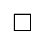 White Small Square