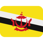 Flag: Brunei