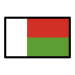 Flag: Madagascar