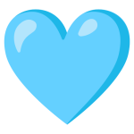 Light Blue Heart