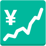 Chart Increasing With Yen