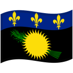 Flag: Guadeloupe