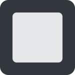 Black Square Button