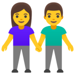 Woman And Man Holding Hands