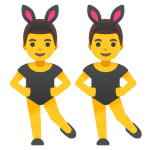 Men With Bunny Ears