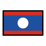 Flag: Laos