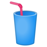 Cup With Straw