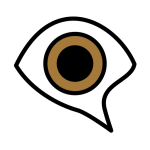 Eye In Speech Bubble