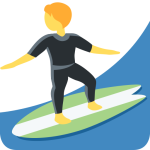 Person Surfing