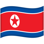 Flag: North Korea