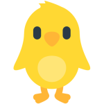 Front-Facing Baby Chick