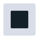 White Square Button