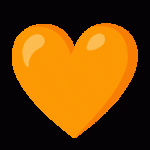 Orange Heart