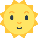 Sun With Face