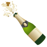 Bottle With Popping Cork