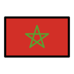 Flag: Morocco