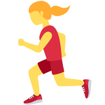 Woman Running