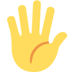 Hand With Fingers Splayed