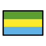 Flag: Gabon