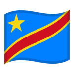 Flag: Congo – Kinshasa