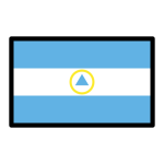 Flag: Nicaragua