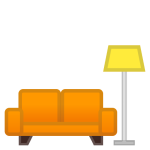 Couch And Lamp