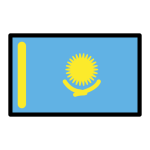 Flag: Kazakhstan