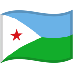 Flag: Djibouti