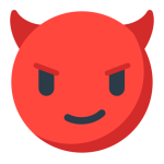 Smiling Face With Horns