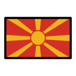 Flag: North Macedonia