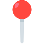 Round Pushpin