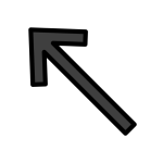 Up-Left Arrow