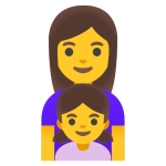 Family: Woman, Girl