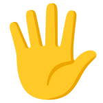 Hand With Fingers Splayed