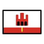 Flag: Gibraltar