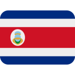 Flag: Costa Rica