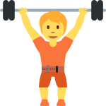 Person Lifting Weights