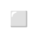 White Medium-Small Square