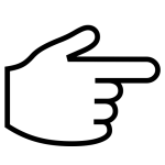 Backhand Index Pointing Right