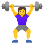 Woman Lifting Weights