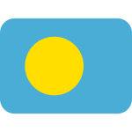 Flag: Palau