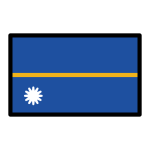 Flag: Nauru