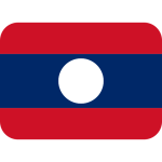 Flag: Laos